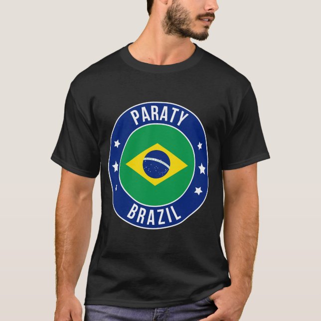 Camiseta Paraty, Brazil City T-Shirt (Frente)