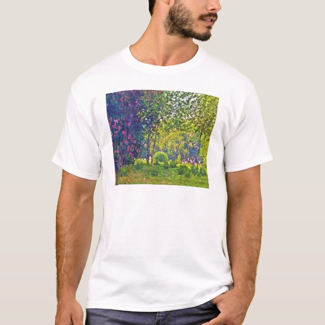 Camiseta Parc Monceau Claude Monet (Frente)