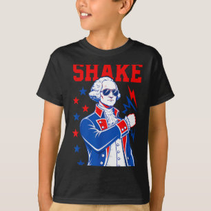 Camiseta Parceiro Cômico Shake And Bake 4 De Julho Casal Co