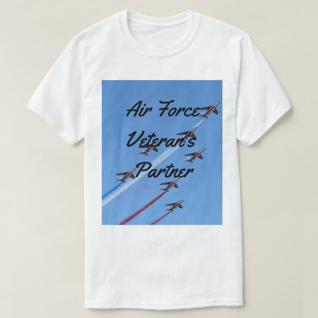 Camiseta Parceiro de AF Veteran (Frente do Design)