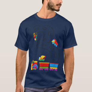 Camiseta Parceiro de aniversário de 3 anos 3 Anos de Idade 