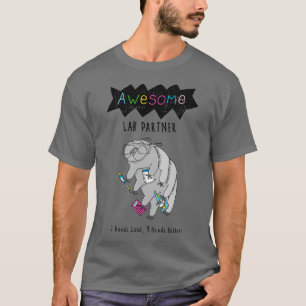 Camiseta Parceiro de laboratório incrível Tardigrado