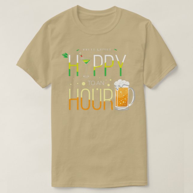 Camiseta Parceiro do Barman Coctail Feliz Hora (Frente do Design)