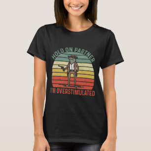 Camiseta Parceiro, sou Sapo de cowboy super-estimulado