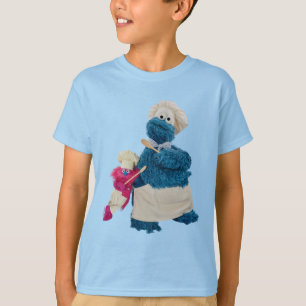 Camiseta Parceiros de Caminhão de Comida do Cookie Monster