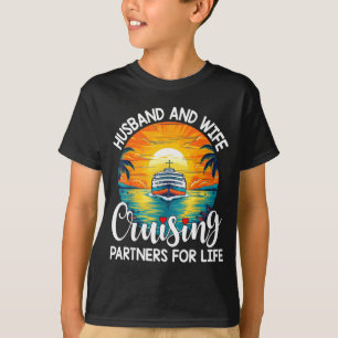 Camiseta Parceiros de Cruzeiros Marido e Mulher Arte da Vid