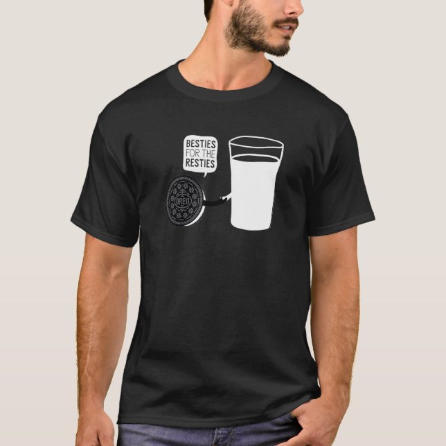 Camiseta Parceiros do Oreo Leite e Biscoito Para os Restant (Frente)