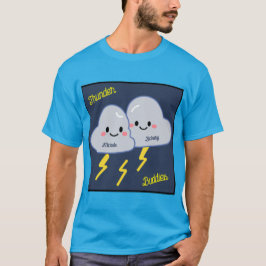 Camiseta Parceiros do Trovão Personalizados