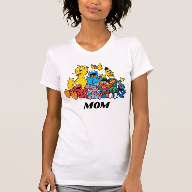 Camiseta Parceiros Fofos da Rua Sésamo (Frente)