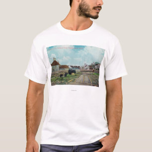 Camiseta Parcela da ilha de Treadwell MinesDouglass, AK