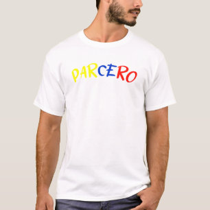 Camiseta Parcero Colombia Slang Colombiano