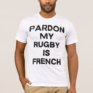 Camiseta Pardon, mon rugby est français