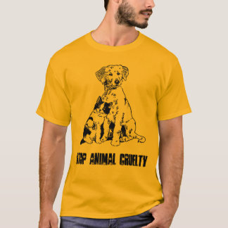CAMISETA PARE A CRUELDADE ANIMAL