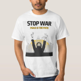 Camiseta pare a guerra