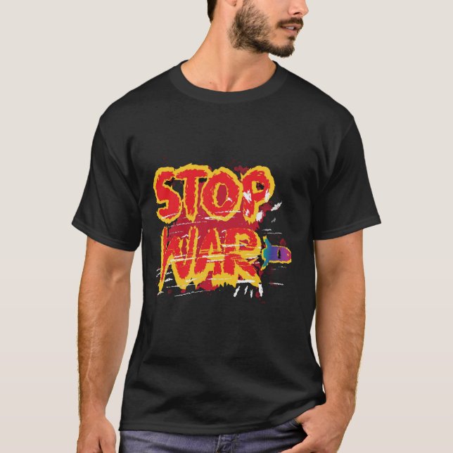 CAMISETA PARE A GUERRA (Frente)