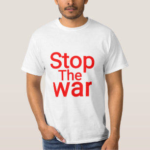 CAMISETA PARE A GUERRA. ASSINE A PAZ