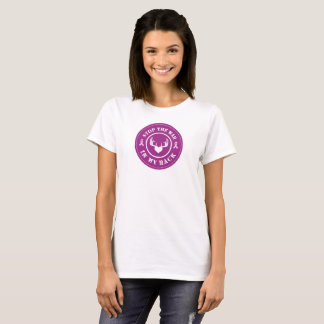 Camiseta Pare a guerra em minha cremalheira - consciência
