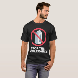 Camiseta Pare a intolerância