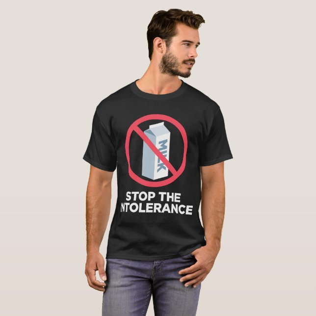 Camiseta Pare a intolerância (Frente Completa)