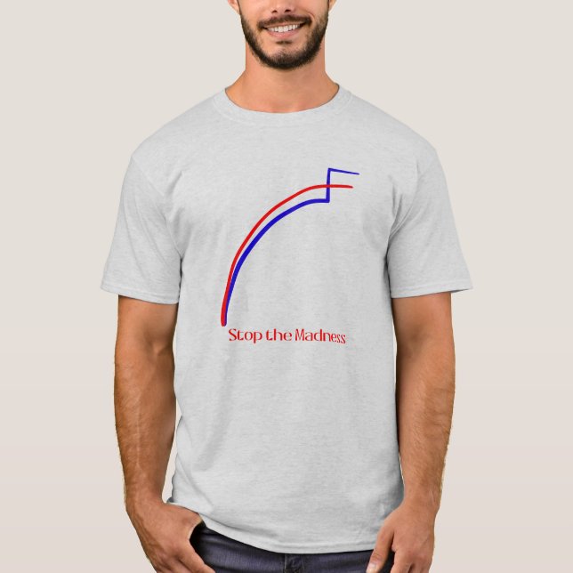Camiseta Pare a Loucura (Frente)