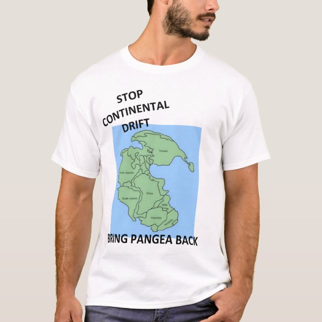 Camiseta Pare a tração continental (Frente)