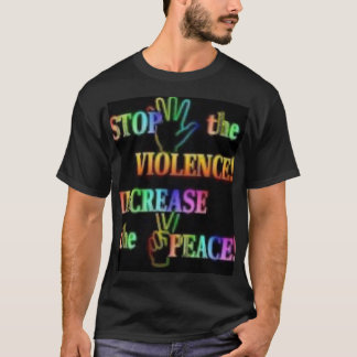 Camiseta Pare a violência