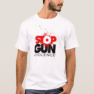 Camiseta pare a violência armada