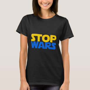 Camiseta Pare as Guerras Ucrânia Glória à Bandeira Ucranian