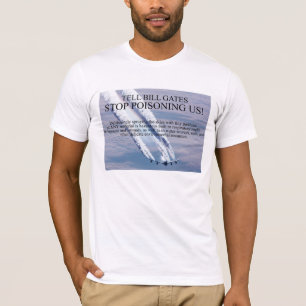 Camiseta PARE COM OS CHEMTRAILS! T Shirt!