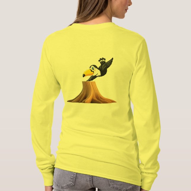 Camiseta Pare De Cortar Madeira, Salve-Nos (Verso)