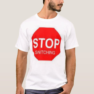 Camiseta pare de dar informações