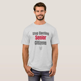 Camiseta Pare de eleger cidadãos mais velho