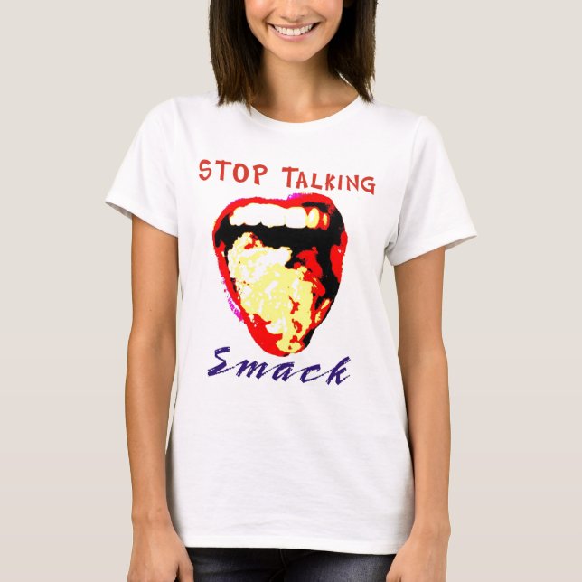 Camiseta Pare de falar Smack (Frente)