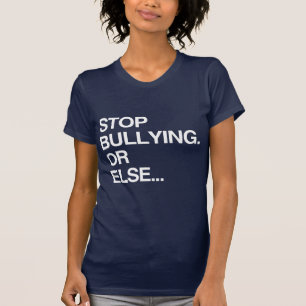 CAMISETA PARE DE FAZER BULLYING OU ENTÃO