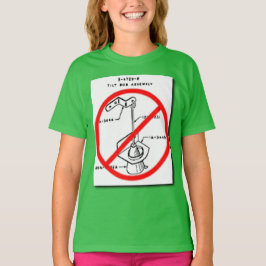 Camiseta Pare de inclinar