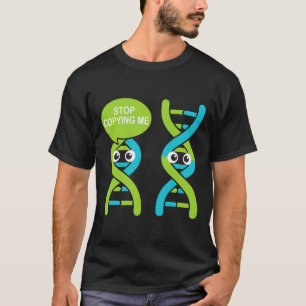 Camiseta Pare de Me Copiar Piada Científica Divertida de DN