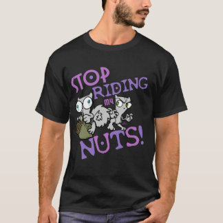 Camiseta Pare de montar meus loucos (espumosos & Pilz-E)