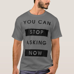 Camiseta Pare De Perguntar Irônico Que Está Grávida A Mãe G