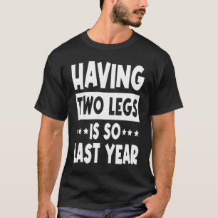 Camiseta Pare de Puxar Minha Perna Prótese de Cadeira de Ro
