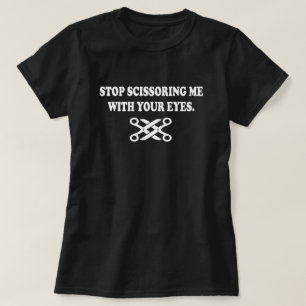 CAMISETA PARE DE SCISSORING ME COM SEUS OLHOS