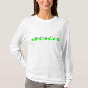 Camiseta Pare de ser RECICLAR preguiçoso - HOODIE american