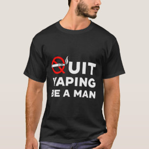 Camiseta Pare De Vapitar Seja Um Homem