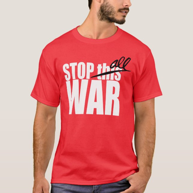 Camiseta Pare esta guerra (Frente)