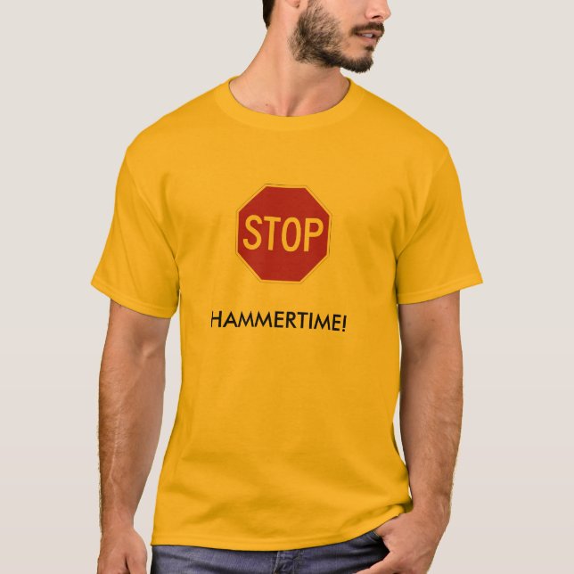 Camiseta Pare, HAMMERTIME! (Frente)