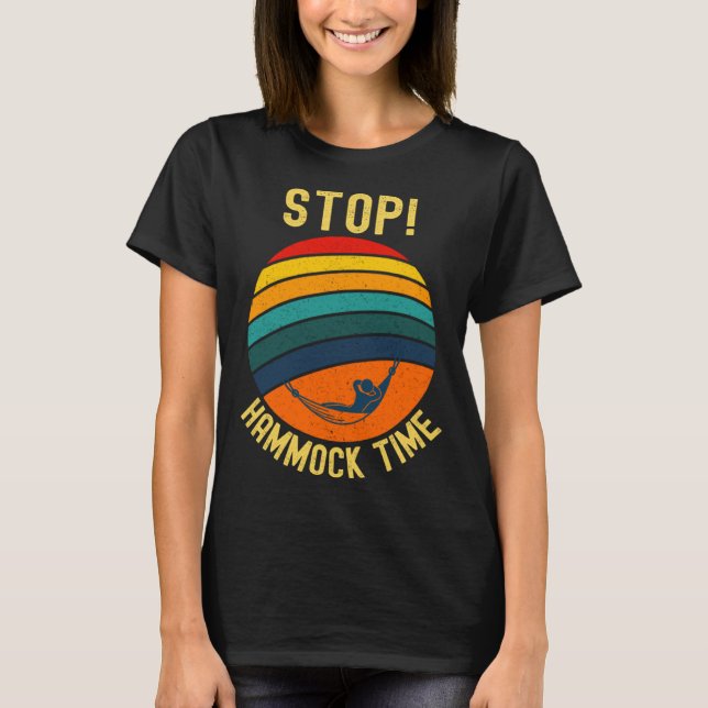 Camiseta Pare Hammock Time 90s Humor (Frente)