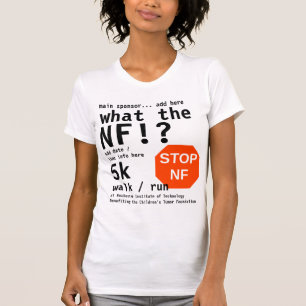 Camiseta PARE N-F, o que, N-F!? , no instituto de