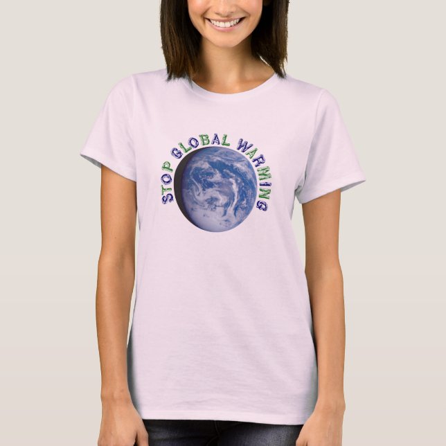 Camiseta Pare o aquecimento global (Frente)