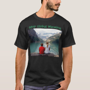 Camiseta Pare o aquecimento global