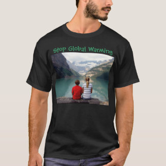 Camiseta Pare o aquecimento global