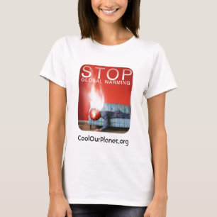 Camiseta Pare o aquecimento global